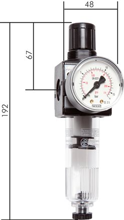 Exemplaire exposé: Régulateur de filtre - gamme Multifix 1