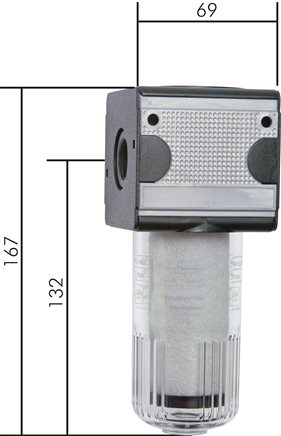 Exemplaire exposé: Filtre à vide - gamme Multifix 2, standard