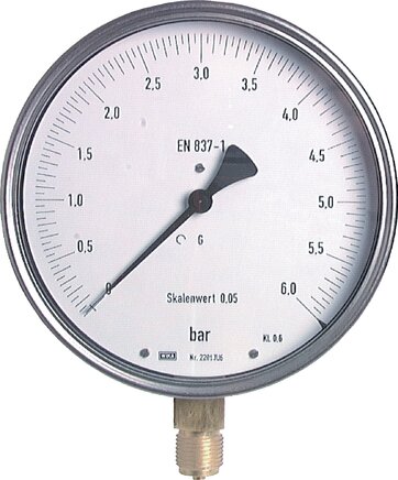 Exemplaire exposé: Manomètre mesure fine vertical